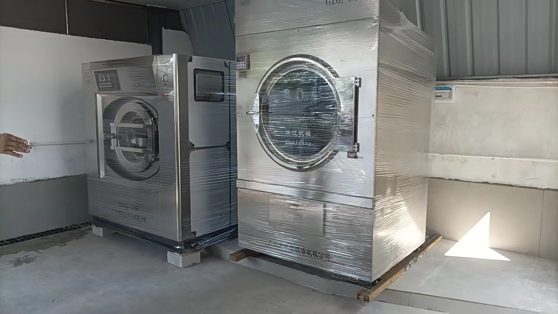 珠江洗滌設備：煤礦行業不銹鋼工業洗衣機成功應用案例