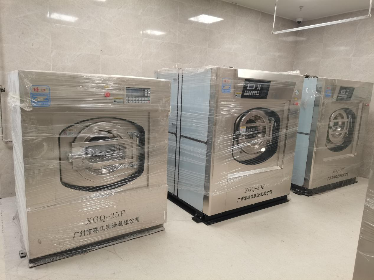 珠江洗滌設備與廣州煤礦工業洗衣機的成功案例